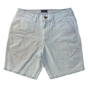 Johnnie-O Shorts Mens Size 30 Light Blue Santiago Cotton Stretch Golf